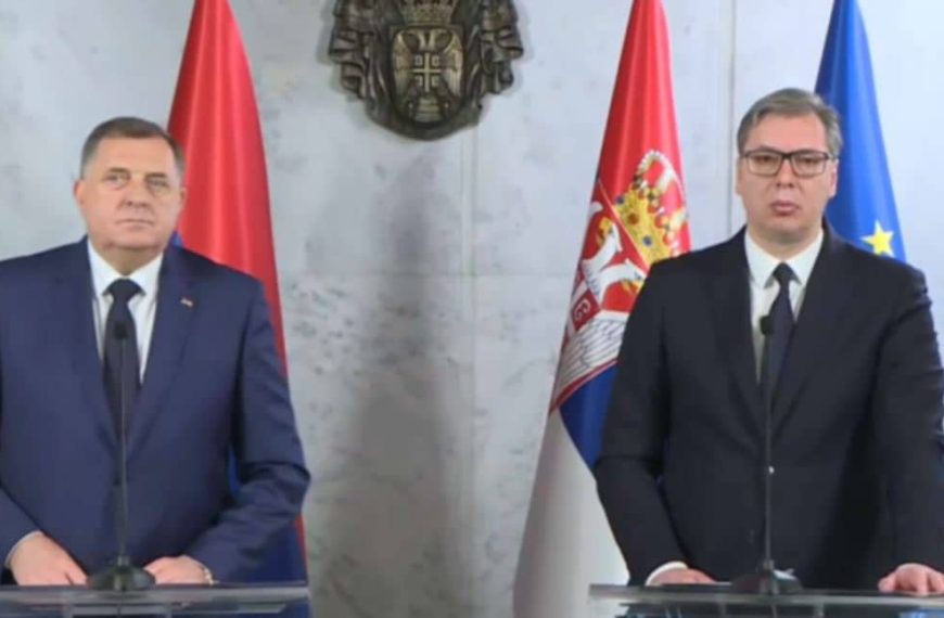 Aleksandar Vučić poručio Amerikancima: Junaci, uvedite sankcije i Dodikovim unucima