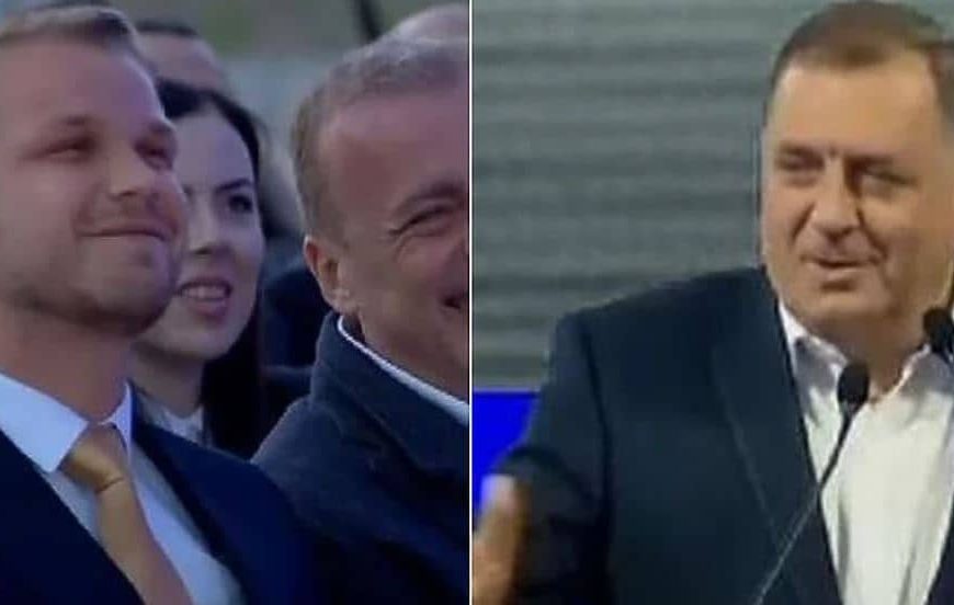 Pogledajte snimak, Dodik pred Stanivukovićem: “Fino govori, da nije gradonačelnik ovdje bi visio na ogradi”