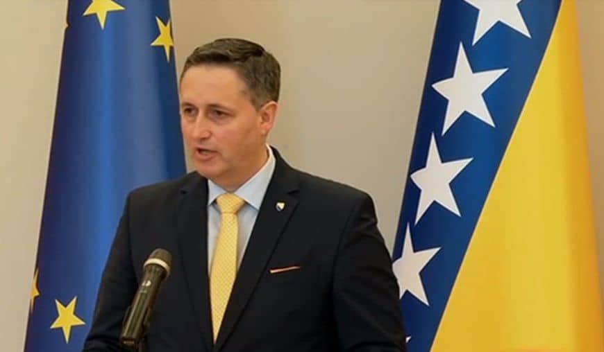 Denis Bećirović nedvosmisleno pozvao Evropsku uniju da u Bosni i Hercegovini preduzme konkretne korake s ciljem očuvanja mira i sigurnosti