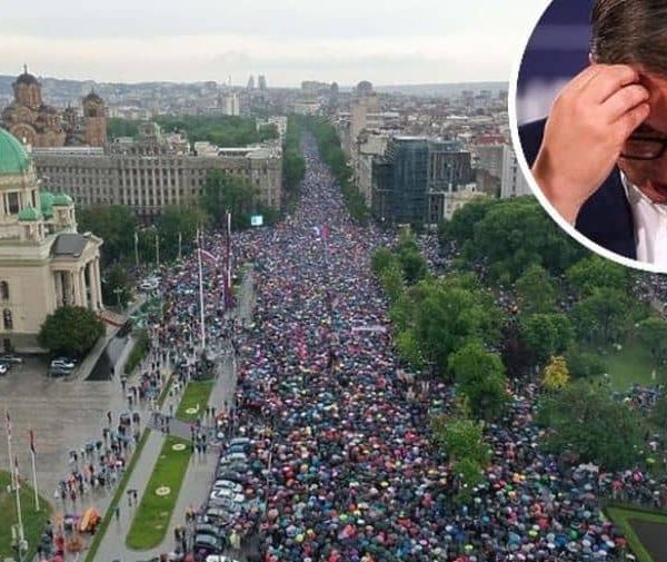 Predsjednik Srbije Aleksandar Vučić doživio potpuni hladan tuš u Beogradu:…
