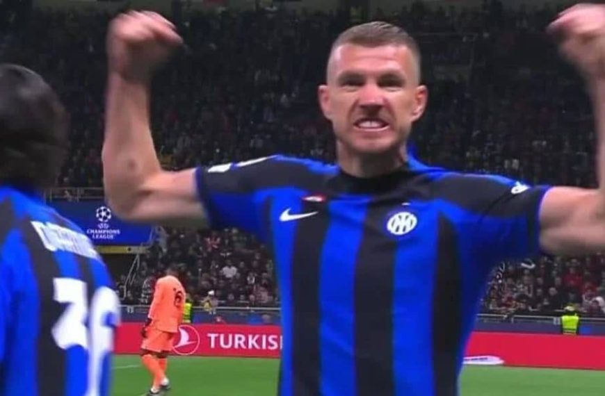 Fantastični Edin Džeko postigao gol u polufinalu Lige prvaka!
