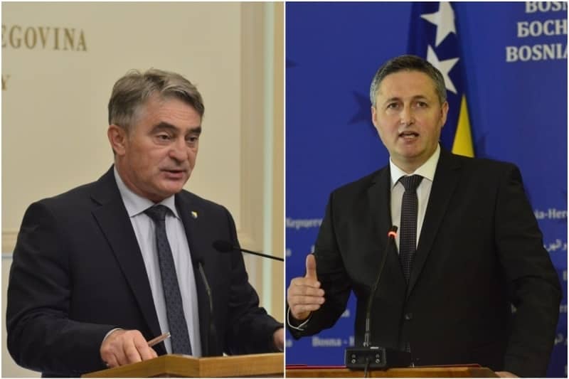 Članovi Predsjedništva BiH Željko Komšić i Denis Bećirović traže od Elmedina Konakovića da hitno pozove na konsultacije ambasadora BiH u Srbiji