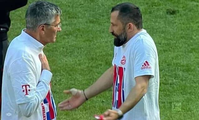 Potpuni šok i hladan tuš za Hasana Salihamidžića, pojavio se snimak incidenta, pogledajte kako se svađa sa predsjednikom Bayerna!