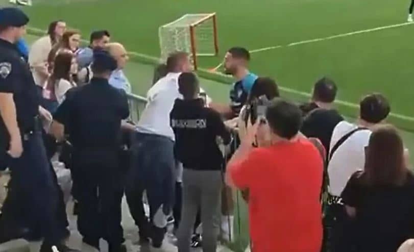 Haos na treningu fudbalske reprezentacije Hrvatske: Pogledajte snimak, kamere su sve snimile