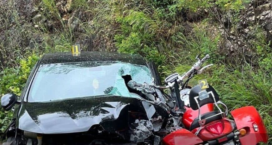 Težak sudar automobila i motocikla na magistrali, policija otkriva: Saobraćaj je u zastoju, više osoba povrijeđeno