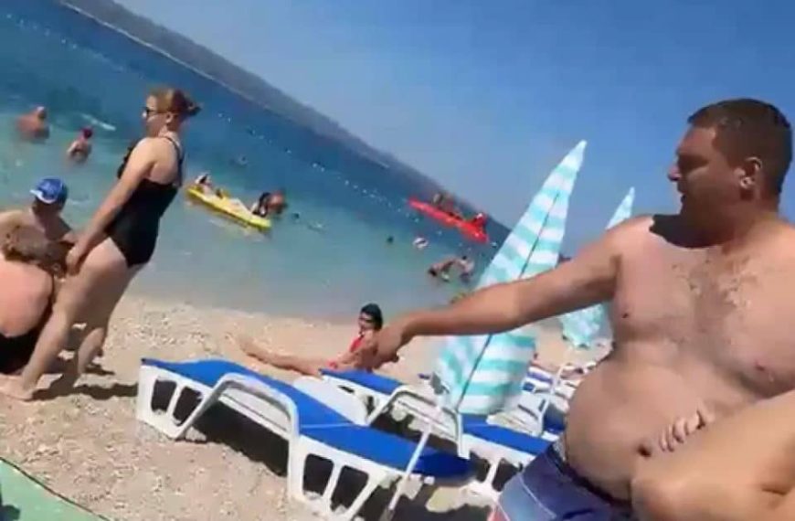 Okršaj u hrvatskom odmaralištu: Turist bacio ležaljku u more, vikao na koncesionara da je makne