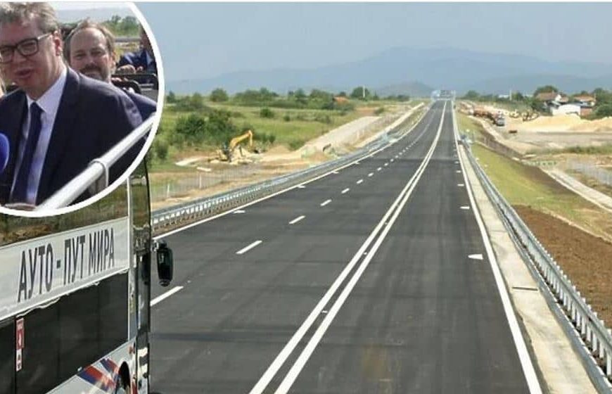 U Srbiji brutalno ismijavaju autoput koji je pompezno najavio Aleksandar Vučić: To je obična magistrala sa pogrešno iscrtanim linijama