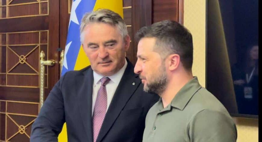 Komšić se javio iz Kijeva nakon sastanka sa predsjednikom Ukrajine Zelenskim: Ljudski, politički i moralno je važno biti na strani Ukrajine