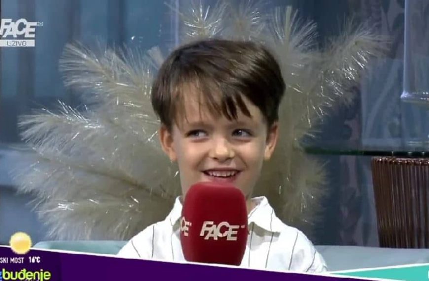 Gostovanje na FACE TV koje dan popravlja: Sin Zvezdane Stojaković (5) je hit zbog dosjetljivih izjava u emisiji