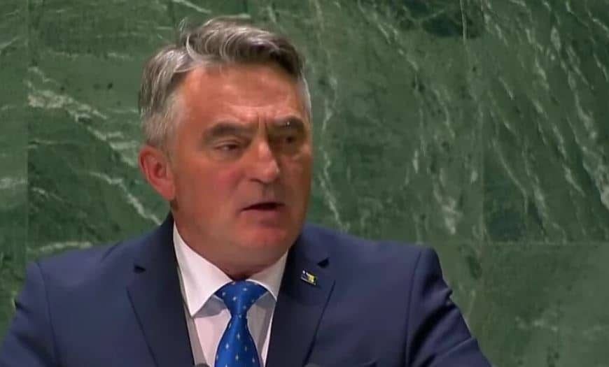 Željko Komšić se obratio u Generalnoj skupštini UN-a, itekako je imao šta da kaže!