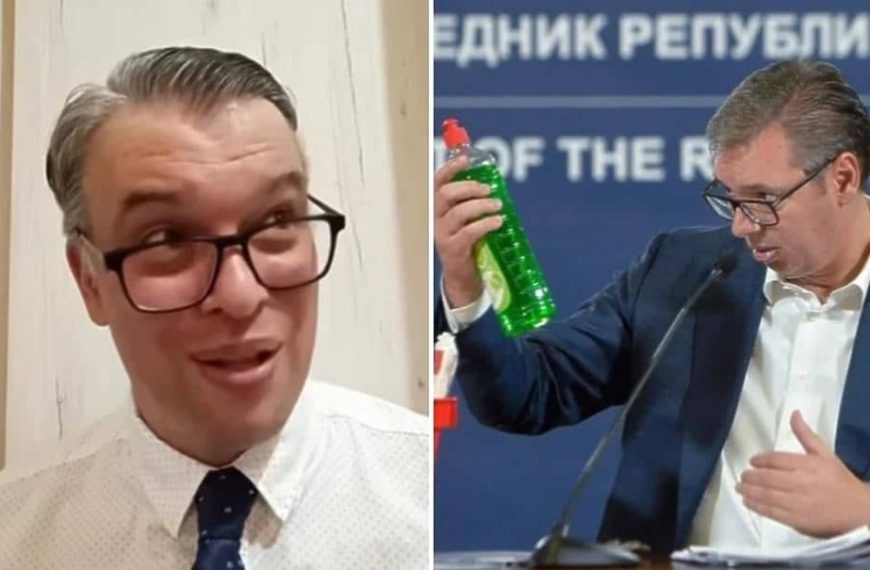 Komičar ismijao nastup Aleksandra Vučića u vezi cijena: “Srbija će iz zlatnog preći u dijamantsko doba”