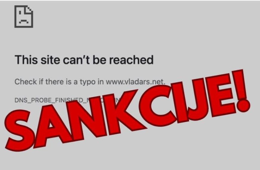 Hladan tuš: Američke sankcije srušile sajtove institucija RS