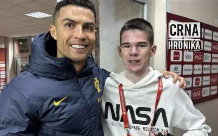 U BiH pokazao da je čovjek: Veliki Cristiano Ronaldo ispunio životnu želju bolesnom dječaku iz Mostara