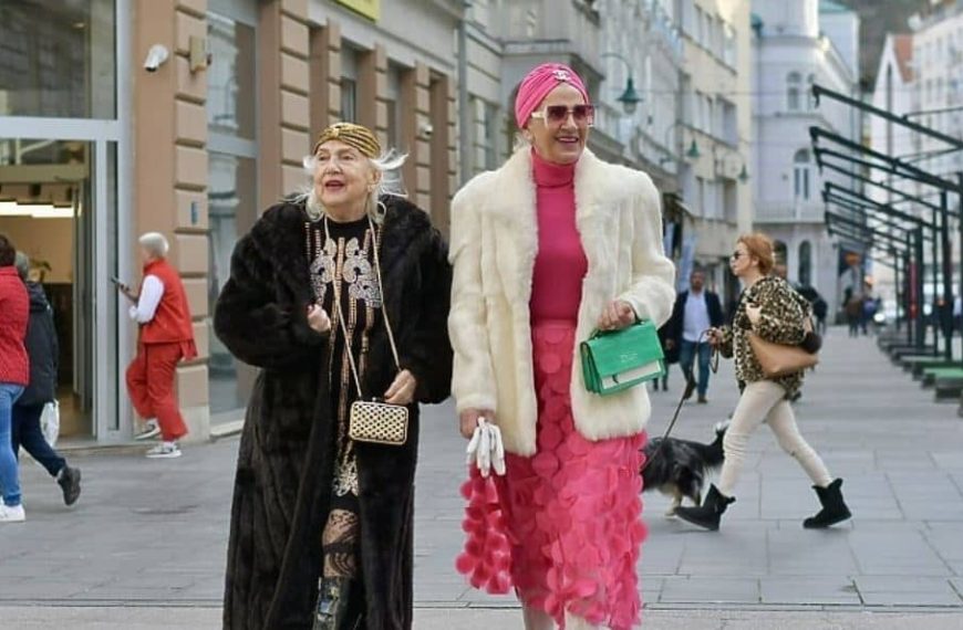 Samka i Hatidža su “modne ikone” Sarajeva ,…