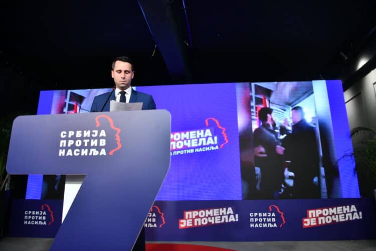 Opoziciona Srbija protiv nasilja: “Svi su izgledi da pobjeđujemo u Beogradu”