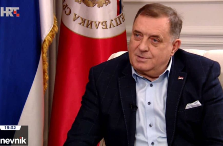Milorad Dodik na HRT-u iznio teške riječi o Bosni i Hercegovini: “Zemlja koje nema, koja je apsurdna, koja nije sređena, gdje jedan stranac može mijenjati zakonodavstvo”