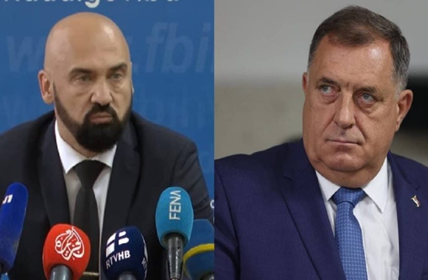 Federalni ministar MUP-a Ramo Isak poručio: ” Miloradu Dodiku je više u RS-u i Srbiji ugrožena sigurnost nego u FBiH”