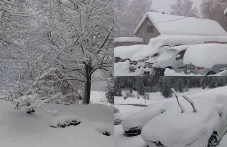 Snježno nevrijeme pogodilo Sloveniju: Pogledajte scene sa terena, neke ceste i dalje zatvorene