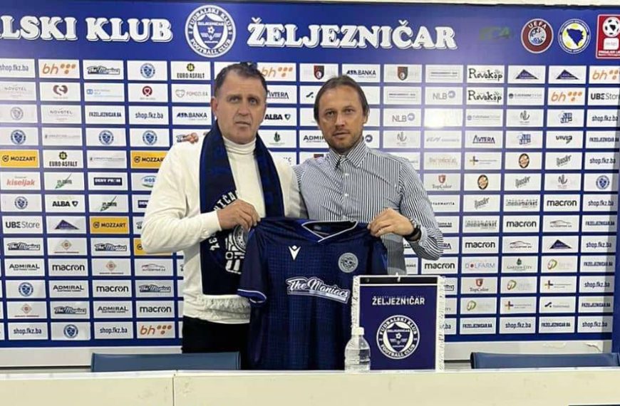 Iznenađenje u Sarajevu: Za novog šefa stručnog štaba FK Željezničar imenovan je bivši reprezentativac BiH Bruno Akrapović