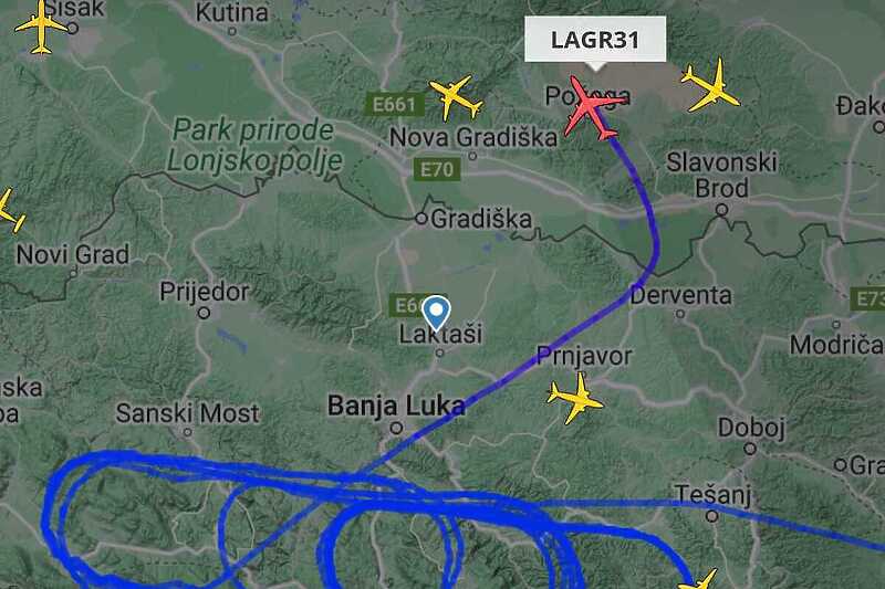Zaglušujuća buka na nebu iznad Banja Luke: Američki vojni avioni preletjeli grad na Vrbasu?