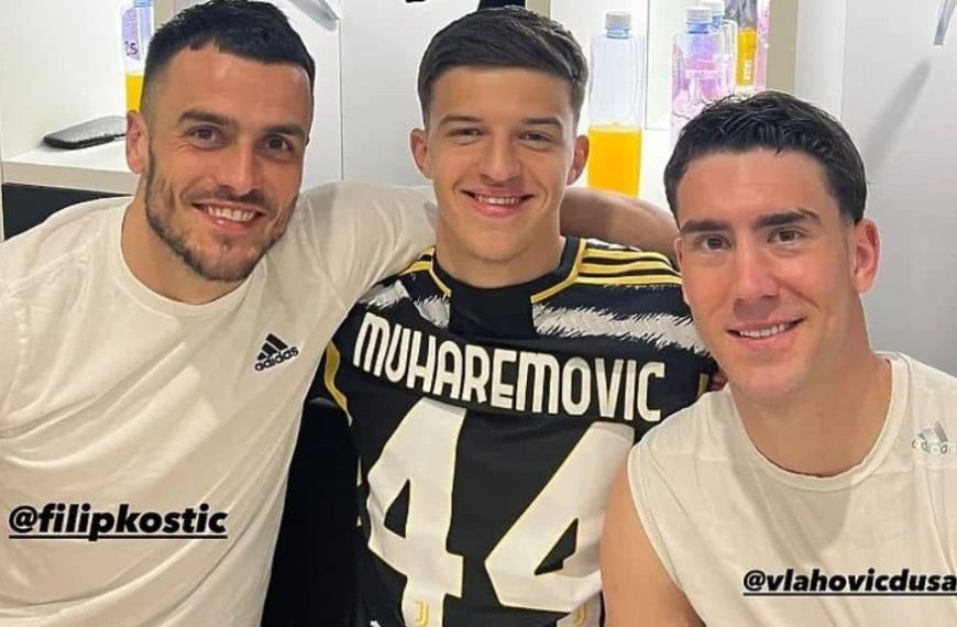 Muharemović odlično primljen u Juventusu, veliku podršku pružile su mu zvijezde iz Srbije