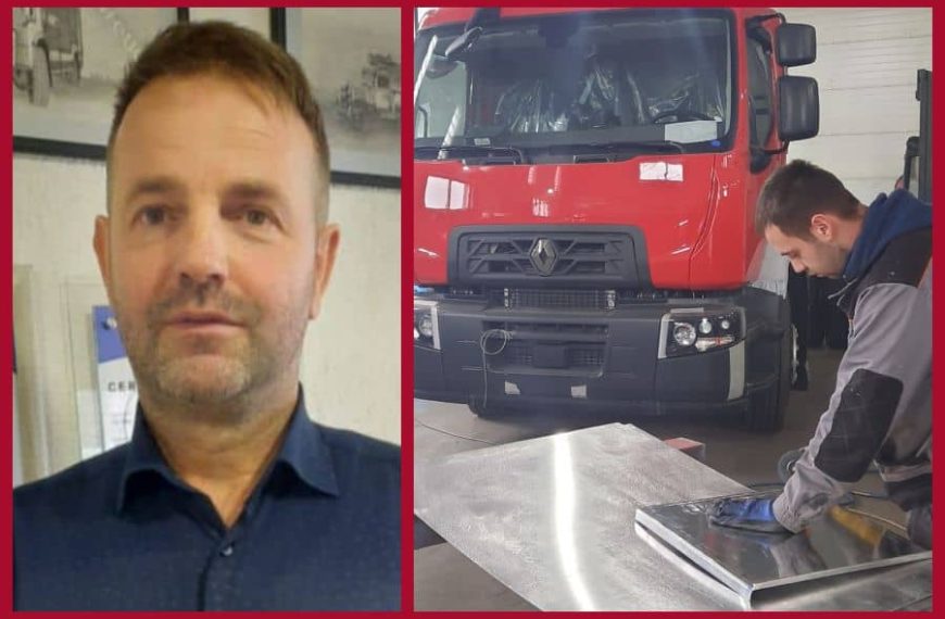Suad Bešlić se iz Njemačke vratio u Bosnu i Hercegovinu: Pokrenuo je proizvodnju bh. vatrogasnih vozila