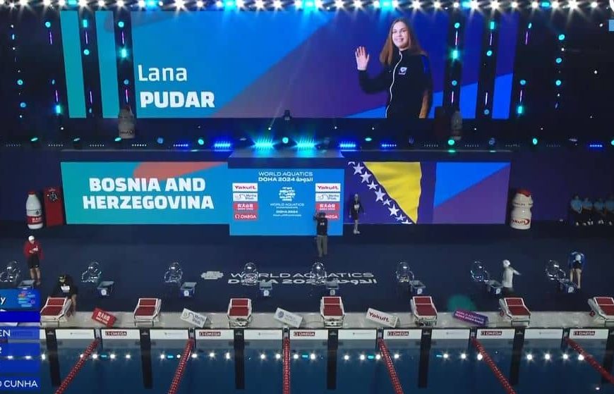 Bravo, ponosni smo! Pogledajte cijelu utrku i kako se Lana Pudar na Svjetskom prvenstvu u Dohi plasirala u finale