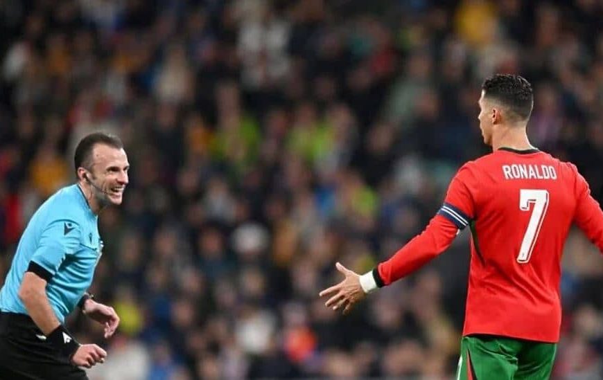 Scene sa Cristiana Ronaldom i bh. sudijom Irfanom Peljtom postale hit, ali fanovi Portugalaca nisu zadovoljni