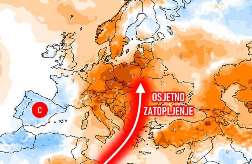 Meteorolozi najavljuju ljetne temperature zraka: Stiže nam osjetno…