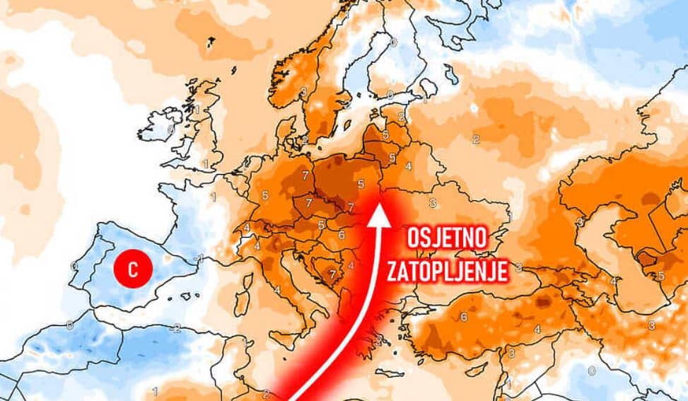 Meteorolozi najavljuju ljetne temperature zraka: Stiže nam osjetno zatopljenje