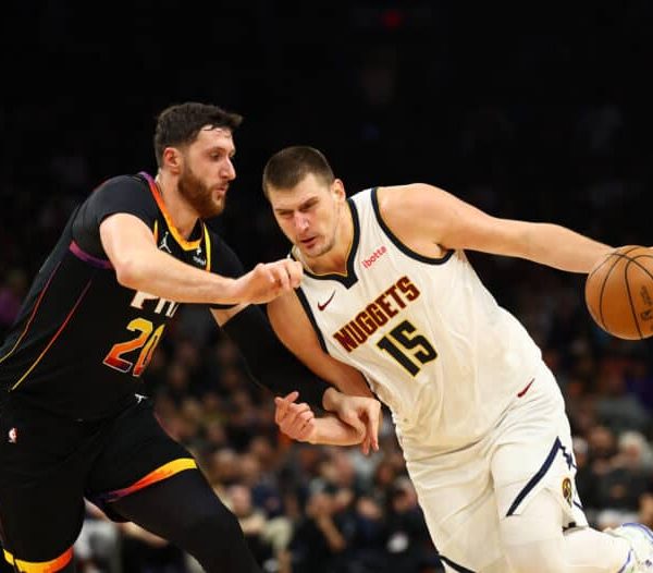 Nurkić i Jokić - Foto, Mark J. Rebilas, USA TODAY Sports