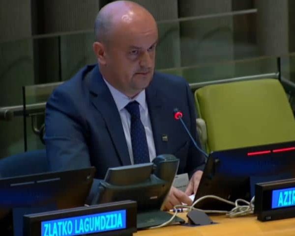 Potresno obraćanje Bosanca Azira Osmanovića u UN-u popraćeno suzama i…