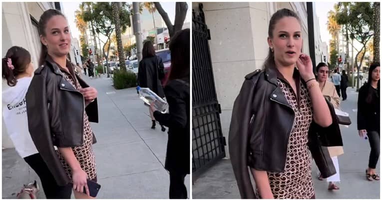 Snimak ima milione pregleda: Lijepa Bosanka na ulicama Los Angelesa privukla pažnju fotografa