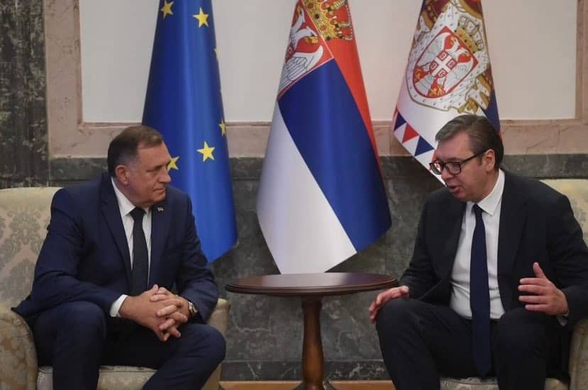 Aleksandar Vučić i Milorad Dodik u Beogradu: Pristigle su otvorene prijetnje o otvaranju “Pandorine kutije”