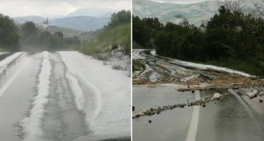 Nevrijeme izazvalo probleme u dijelu BiH: Pala veća količina leda, objavljeni su prizori sa terena
