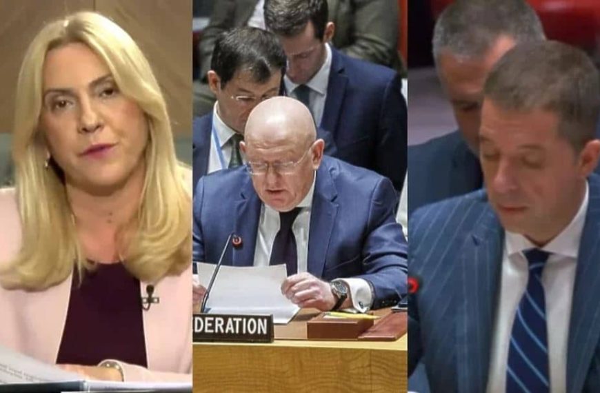 Opasne poruke iz RS, Srbije i Rusije, Cvijanović, Đurić i Nebenzja sinoć su u UN-u iznijeli narative o BiH, ali…