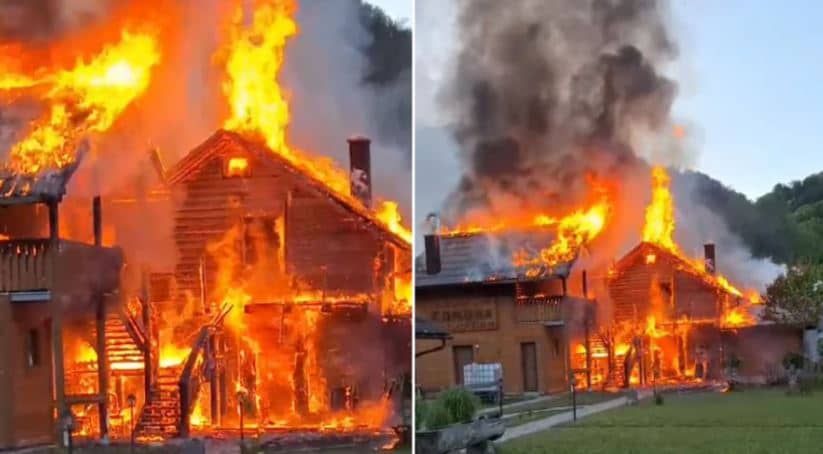 Pogledajte snimak koji se pojavio: Vatra progutala poznati restoran u BiH, oglasio se menadžer objekta