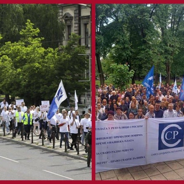Prvomajski protesti u Banja Luci i u Sarajevu, radnici složno poslali snažne poruke!
