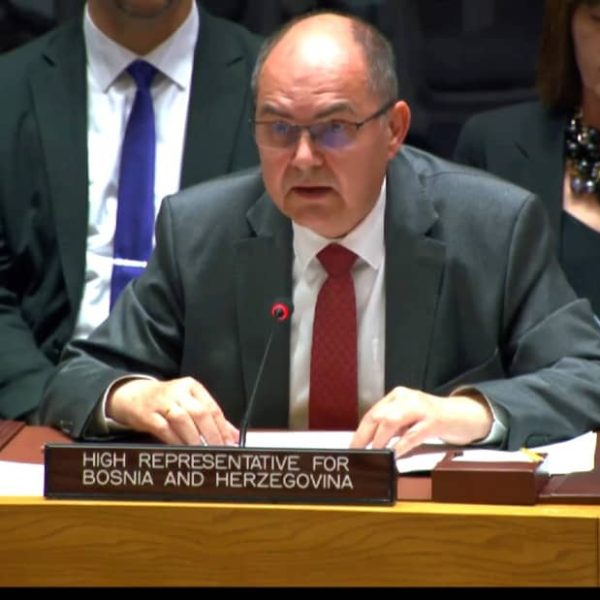 Detalji obraćanja visokog predstavnika Schmidta u UN-u: “Nešto što se smatra prijetnjom je izjednačavanje administrativne s međunarodnom granicom”