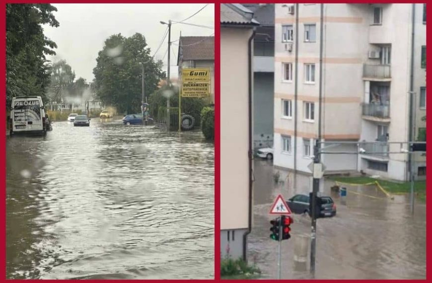 Snažno nevrijeme u dijelu BiH, pogledajte snimke sa terena