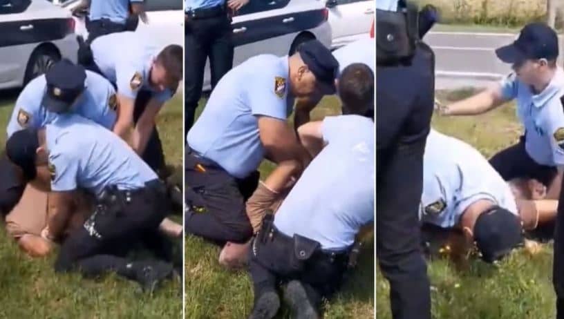 Pogledajte snimak brutalnog hapšenja u BiH koji se pojavio: Eskalirao sukob policije i poljoprivrednika u Odžaku