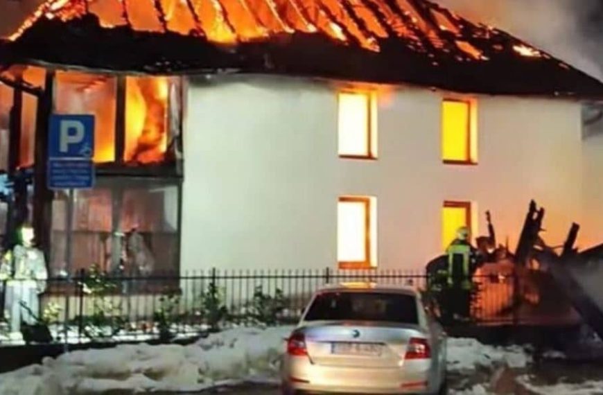 Objavljen snimak požara na džamiji u Brčkom, oglasili se i iz policije