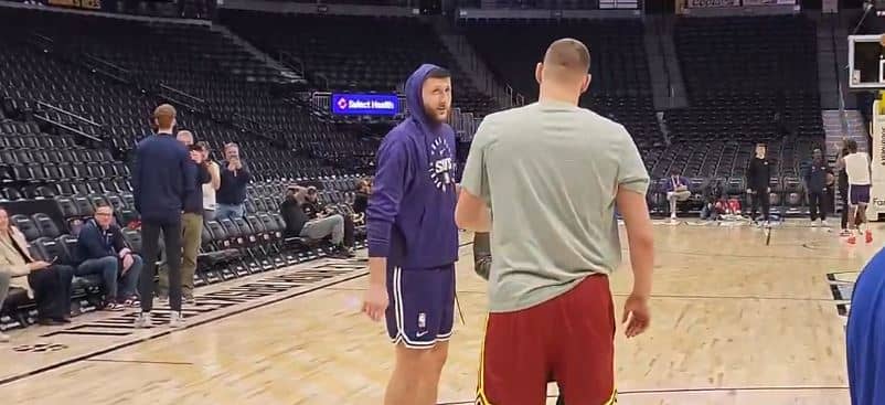 Pogledajte šta se desilo kada su se u NBA ligi vidjeli Nurkić i Jokić: Objavljen snimak!