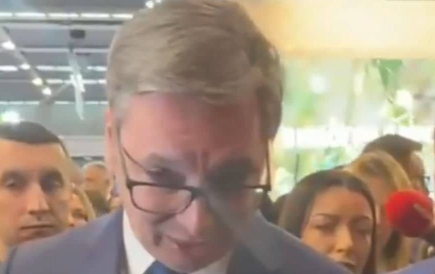 Vučić burno reagovao na pitanje o navodnoj povezanosti…