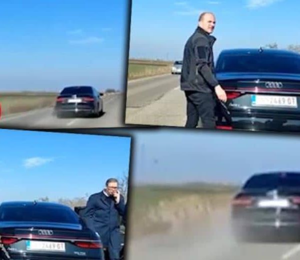 Pogledajte kako je sa automobila u kojem je bio Vučić…