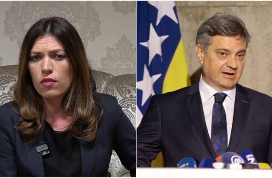 Žestok sukob Sanje Vulić i Denisa Zvizdića u Parlamentu BiH: “Smirite se malo”