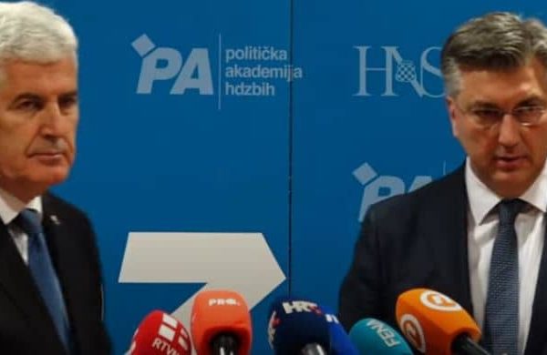Dragan Čović se javio iz Mostara sa hrvatskim premijerom Plenkovićem:…