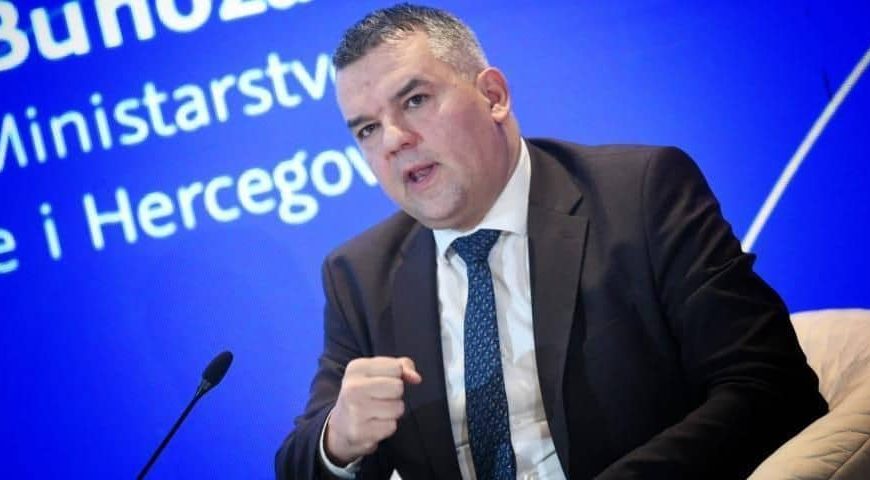 Ministar pravde BiH Davor Bunoza napao OSCE nakon njihovog stava o HDZ-ovom prijedlogu Izbornog zakona