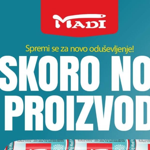 MADI uskoro predstavlja novi proizvod!