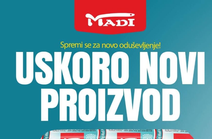 MADI uskoro predstavlja novi proizvod!